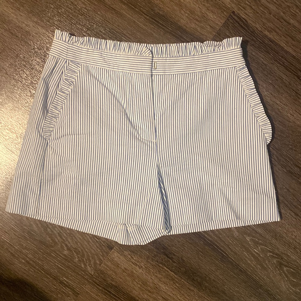 J. Crew stripped shorts